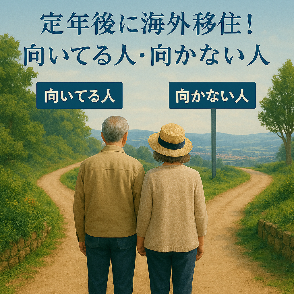 定年後に海外移住は向いている？それとも不向き？